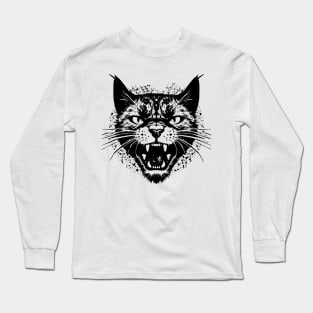 Angry cat Long Sleeve T-Shirt